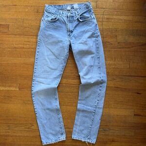 Vintage Distressed Lucky Brand Jeans‎ Relaxed Light Wash Denim Pants Size 10/30